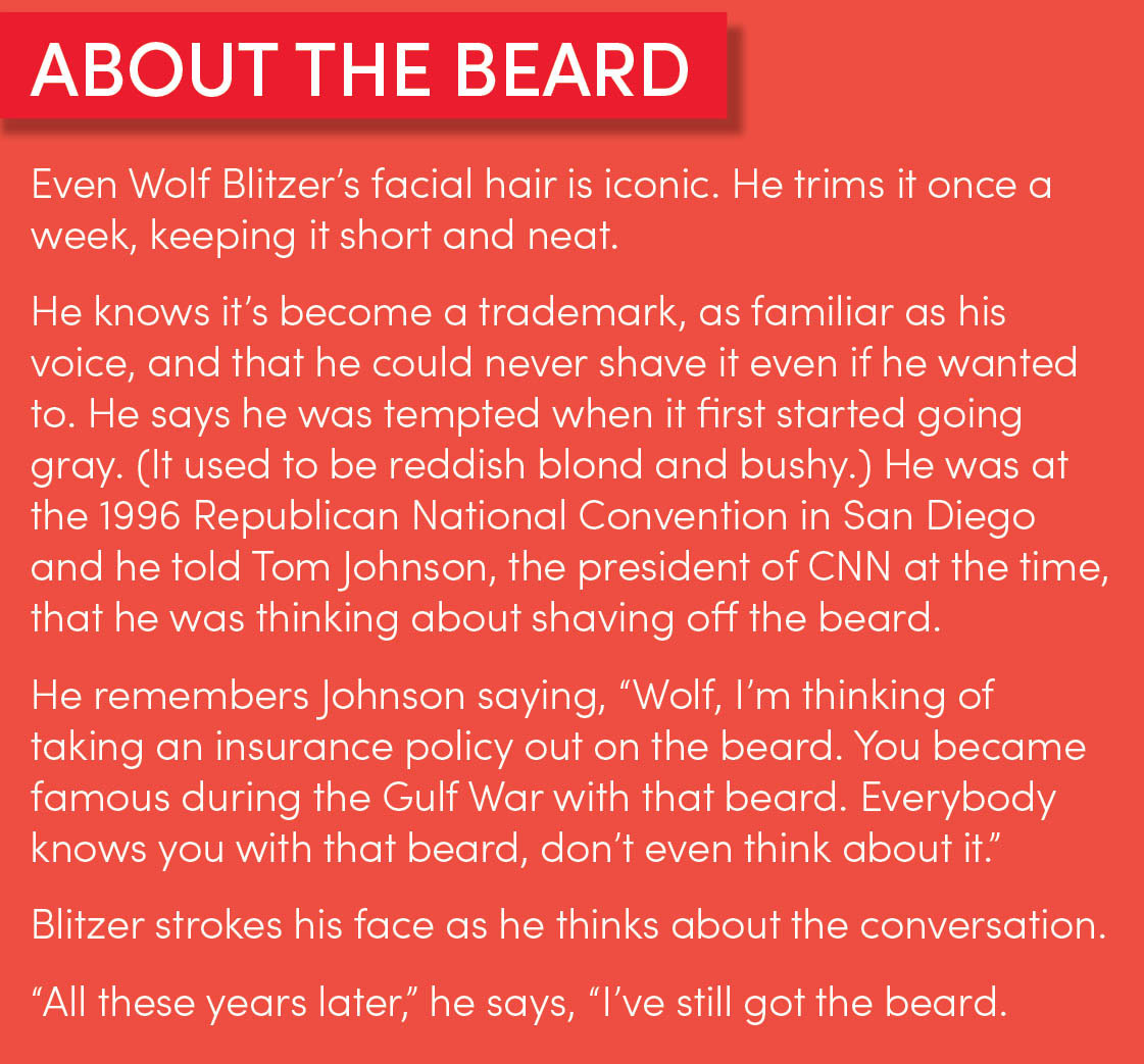 The Interesting Thing About Wolf Blitzer